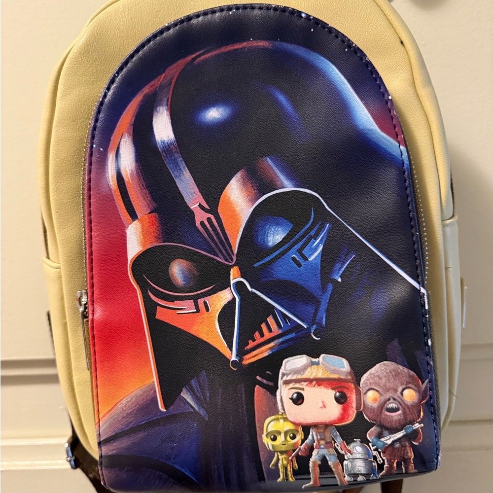 Loungefly Star Wars Kids Backpack - Yellow and Black